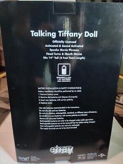CHUCKY Talking Tiffany Doll 24INCH TALL SPIRIT HALLOWEEN BRIDE OF CHUCKY HORROR