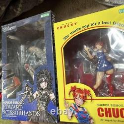 Child'S Play Chucky Bishoujo Scissorhands Set Figure