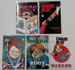 Child's Play #1,2,3,4,5+child's Play2 #1,2,3+bonus Lot Of 9innovation1991