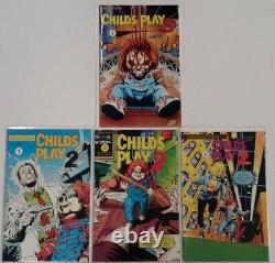 Child's Play #1,2,3,4,5+child's Play2 #1,2,3+bonus Lot Of 9innovation1991