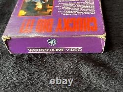 Child's Play 1990 Mega-Rare Thai VHS Purple Cover PAL FORMAT Horror Chucky