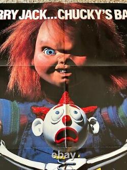 Child's Play 2 (1990) CHUCKY Orig. Movie Poster One-Sheet 27x40 EXCELLENT BP65