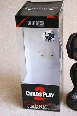 Child's Play 2 Bobbing Head Chucky Figure Toy Bronze Color Ver, Mike Company