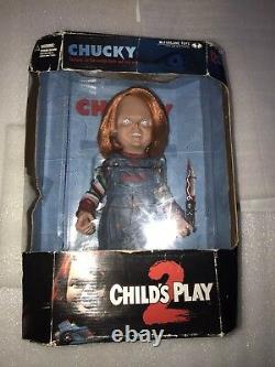 Child's Play 2 CHUCKY 12 Figure Mcfarlane Toys Movie Maniacs Doll 2001 NEW NIB