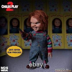 Child's Play 2 Chucky Designer Series 15inch Talking Figure Menacing Ver