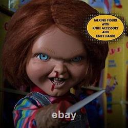 Child's Play 2 Chucky Designer Series 15inch Talking Figure Menacing Ver