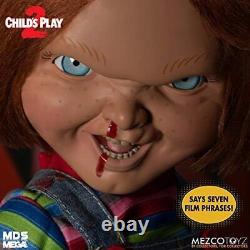 Child's Play 2 Chucky Designer Series 15inch Talking Figure Menacing Ver