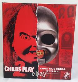 Child's Play 2 Chucky Good Guy Skull Replica with Stand Trick or Treat Studios
