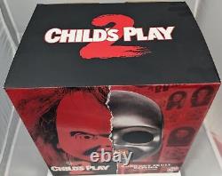 Child's Play 2 Chucky Skull Signed Alex Vincent Christine Elise