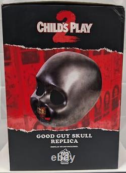 Child's Play 2 Chucky Skull Signed Alex Vincent Christine Elise