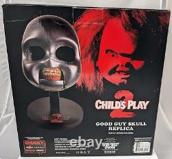 Child's Play 2 Chucky Skull Signed Alex Vincent Christine Elise