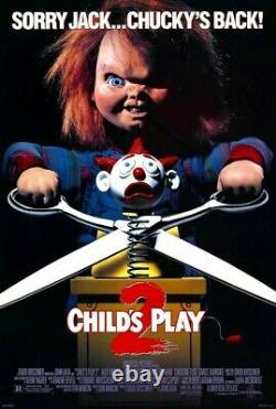 Child's Play 2 Evil Chucky Mask Mens Halloween TV Trick Or Treat Studios RLUS104