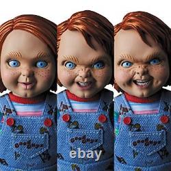 Child's Play 2 Good Guys Chucky Doll Mafex Action Figure, Multicolor