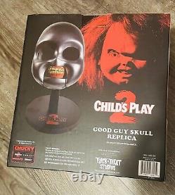 Child's Play 2 (LIFE SIZED) CHUCKY SKULL REPLICA 11 SCALE Trick or Treat