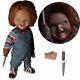 Child's Play 2 Menacing Chucky Talking Mega-Scale 15-Inch Doll by Mezco Toyz