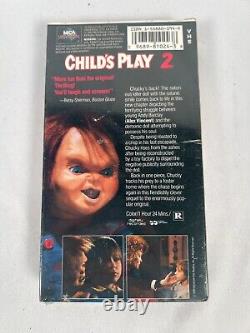 Child's Play 2 VHS 1990 Brand New Factory Sealed Sorry Jack, Chucky's Back