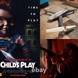 Child's Play 2019 SCREEN USED BLOODY DRONE Killer Drone With COA CHUCKY Movie Prop