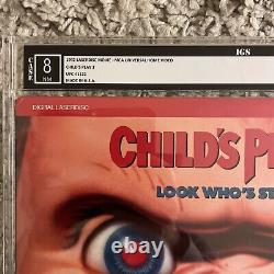 Child's Play 3 GRADED IGS 8/8 LASERDISC NM Near Mint 1991 1992 Chucky HORROR