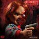 Child's Play 3 Talking Pizza Face Chucky by Mezco MDS Mega Scale