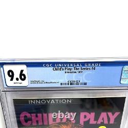 Child's Play 4 #1 CGC 9.6 White Pages Innovation Comics 1991 Horror Chucky