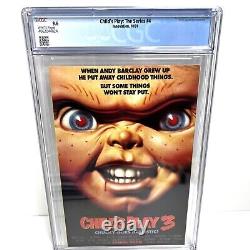 Child's Play 4 #1 CGC 9.6 White Pages Innovation Comics 1991 Horror Chucky