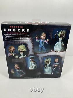 Child's Play Bride of Chucky 4 Scale Ultimate Action Figure Chucky and Tiffany