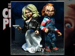 Child s Play Bride of Chucky Chucky Co. Action Doll 2 Pack Set Figure