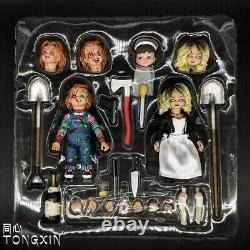 Child's Play Bride of Chucky Horror Doll Deluxe Edition PVC Action Figure 12cm