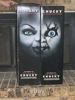 Child's Play Bride of Chucky PAIR Life Size (New Box Damaged)