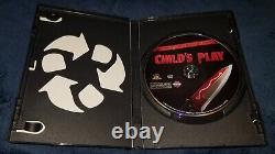 Child's Play CHUCKY DVD AUTOGRAPHED BY ALEX VINCENT CHRIS SARANDON JOHN FRANKLIN