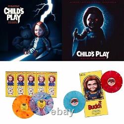 Child's Play (Chucky / 1988 / 2019) Waxwork Records LP Vinyl Set Sealed + Mint