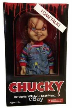 Child's Play Chucky Talking Mega-Scale 15-Inch Doll Available now