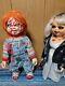Child's Play Chucky & Tiffany 2 Set Life Size Figure Doll