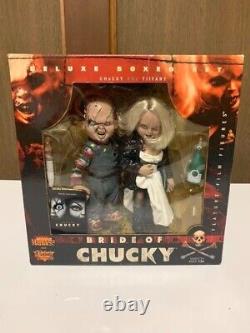 Child's Play Chucky & Tiffany figure deluxe boxed set Bride of Chucky Used/good