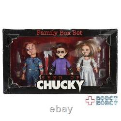 Child's Play Family Figure Box Set Chucky Tiffany Glenn Super rare