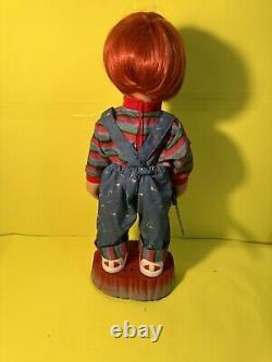 Child's Play Good Guys Chucky Doll Aminated Prop Moves and Speaks with sensor