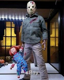 Child's Play Head & Clothing Set For Neca Retro Chucky 1/6 Custom Figure Limited