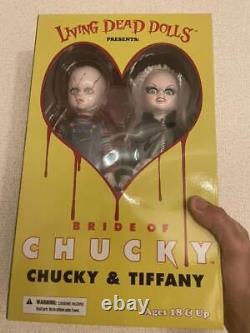Child's Play Living Dead Dolls ldd Chucky & Tiffany figure