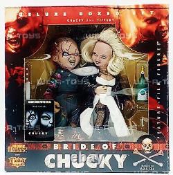 Child's Play Mariée De Chucky Luxe Coffret & Tiffany Mcfarlane 1999 Neuf