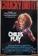 Child's Play Rolled Orig Video Movie Poster Chucky Horror Don Mancini (1989)