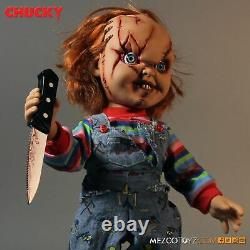 Child's Play Scarred Chucky Talking Mega-Scale 15-Inch Doll