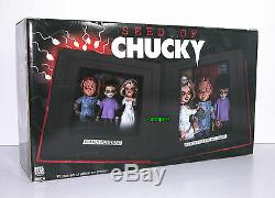 Child's Play Seed Of Chucky Family Tiffany Glen Box Set NECA Reel Toys