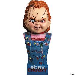 Child's Play Seed of ChuckyT Chucky Bust Collectible 15 Halloween Decoration