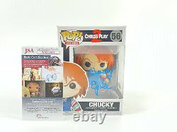 Child's Play Signed Autographed Funko Pop Ed Gale JSA Certified Childs Play