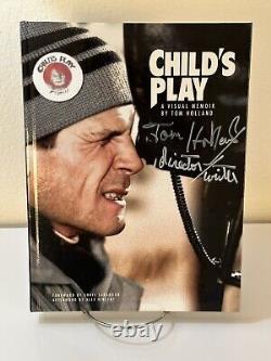 Child's Play Tom Holland Signed Book Rare! Chucky? Movie Director