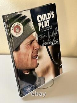 Child's Play Tom Holland Signed Book Rare! Chucky? Movie Director