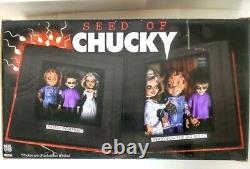 Child's Play Toys Figure doll NECA SEED OF Chucky Glenn Tiffany unopened Family