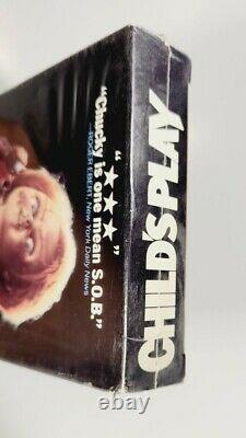 Child's Play (VHS, 1989, 1st Release) Brand New Factory Sealed! Chucky NIP Rare