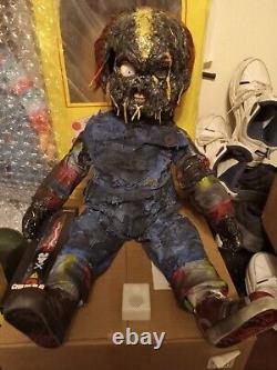 Child's play 1 burnt chucky doll life size Tenoch Art Silicone + TOTS good guy