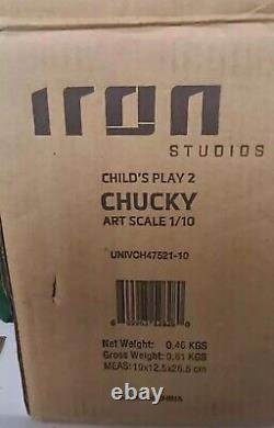 Childs Play 2 Chucky 110 Art Scale Iron Studios Unique Error Look